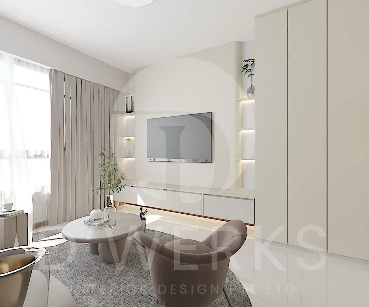 4Room BTO at Woodleigh Link – Completed Renovation Works